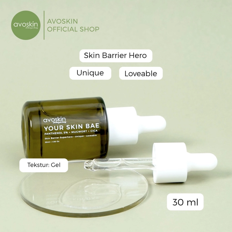 Product image AVOSKIN OFFICIAL - YSB Serum Panthenol 5% + Mugwort + Cica 30 ml Serum