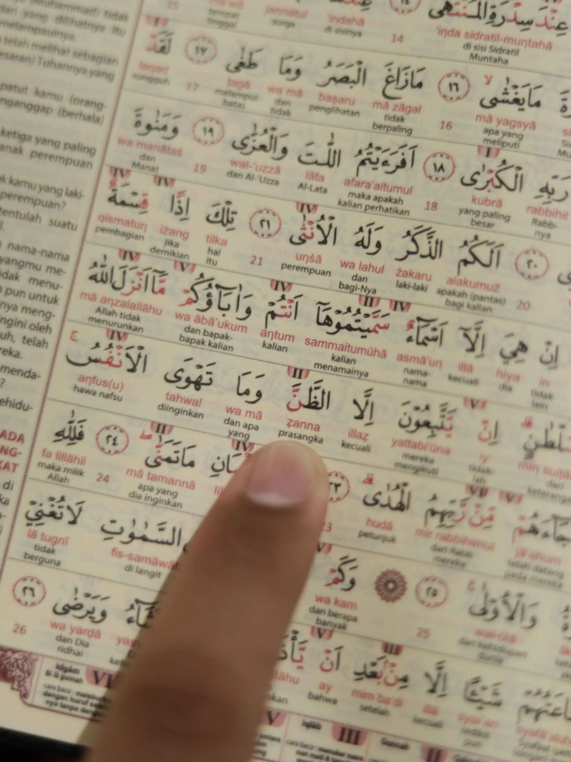 Product image Alfatih Quran - AL - FATTAH A4 Alquran Ayat Terjemah Perkata Transliterasi Latin Kode Tajwid Angka A4 Biru