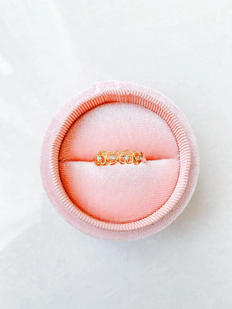 Product image 1901 Jewelry - 1901 Jewelry Cincin Berlian Laboratorium Heart  All Size Gold