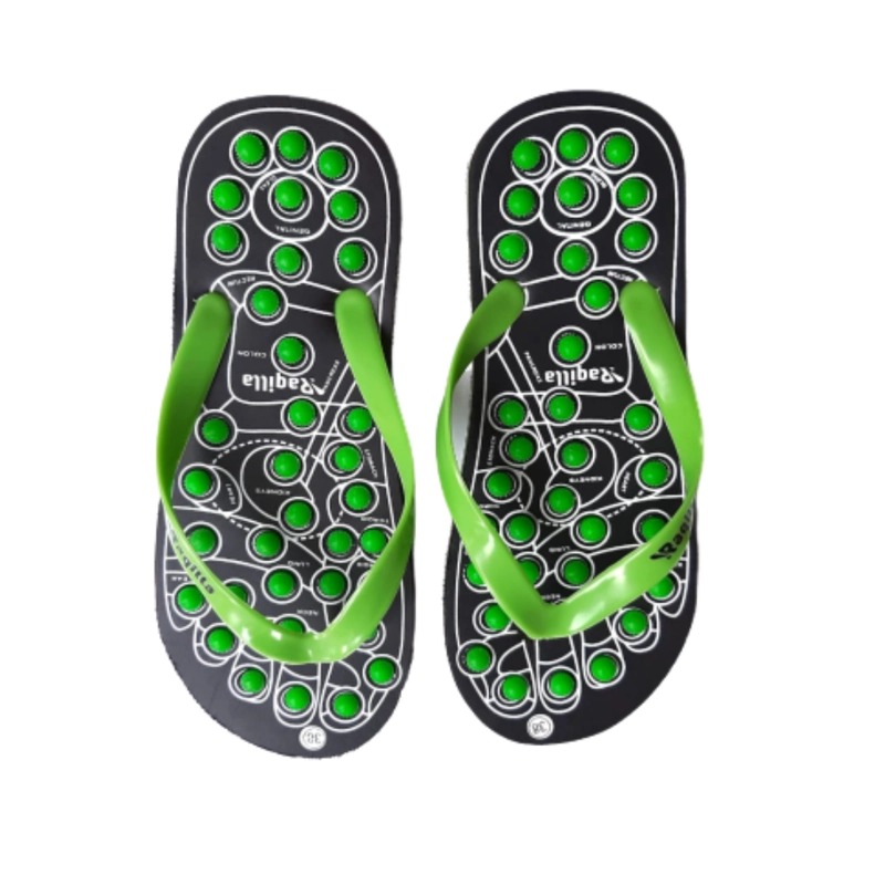 Product image Sandal Jepit Rematik Sendal Refleksi Jepit Karet selipar Raqilla 36 JEPIT HIJAU RAQILLA