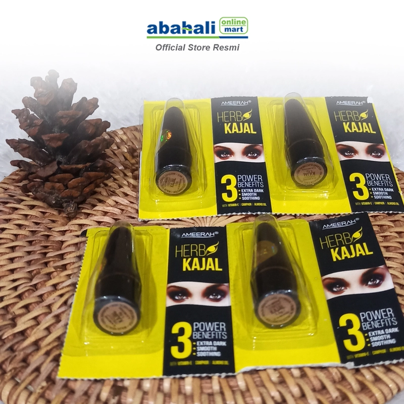Product image Abahali Mart - Celak Mata Ameerah Kecil Celak Mata Arab Celak Alis Waterproof Celak Alis Halal Dan Sah Untuk Sholat 1pcs Hitam