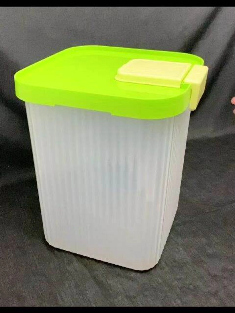 Product image Toko Mawar - Tempat Beras 11 Liter 4.500 Gr Hijau Putih