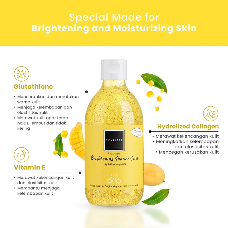 Product image Scarlett Whitening - Shower Scrub 300ml Mango