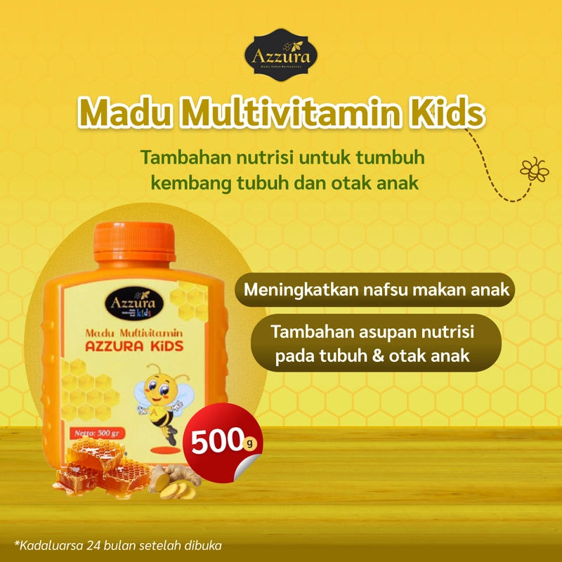 Product image Madu Azzura - Madu Multivitamin Kids 200 Gr Madu