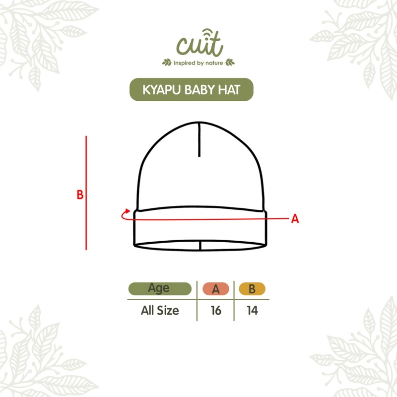 Product image Kintakun Baby - KINTAKUN BABY X CUIT Baby Kyappu Hat Motif- Topi Kupluk Bayi 6 Bulan Kyappu Agile Lion