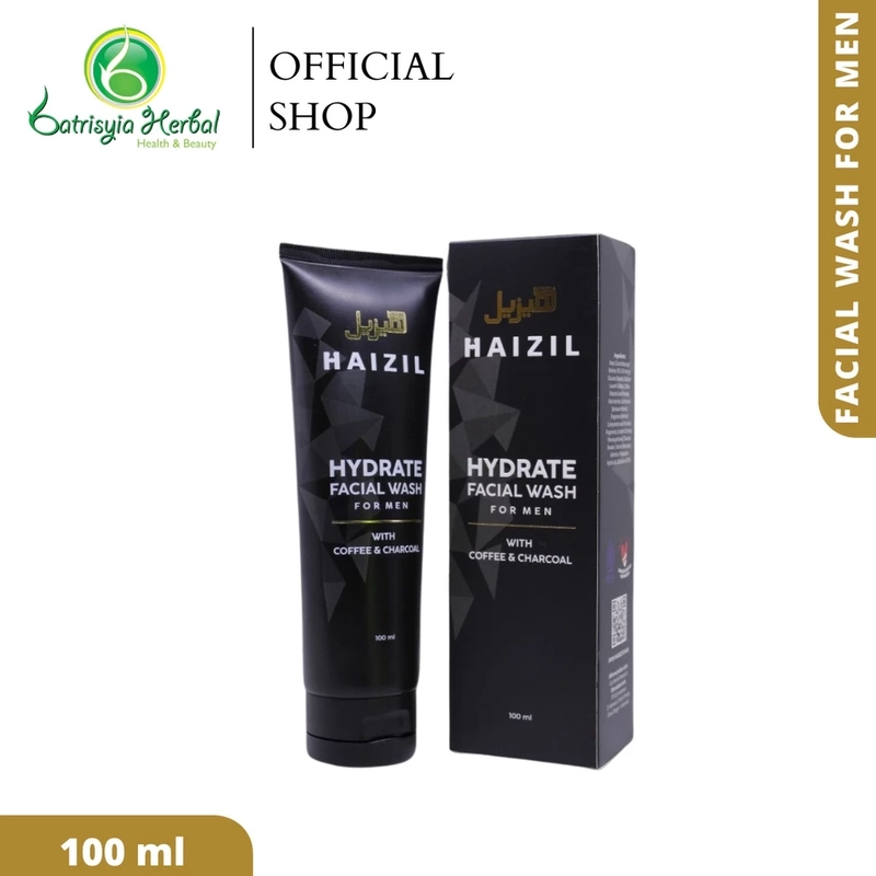 Product image Batrisyia - Haizil Hydrate Facial Wash 100ml Coffe With Charcoal