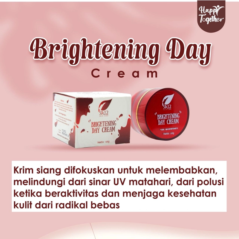 Product image SR12 Brightening Cream Day Dan Night Mencerahkan Kulit 10gr Day