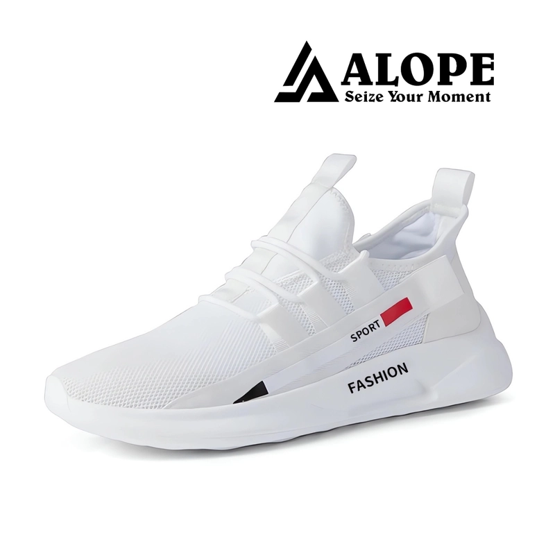 Product image ALOPE OFFICIAL - ALOPE - BUY 1 GET 1 SEPATU Q 28 SEPATU UNISEX PRIA WANITA 39 full putih