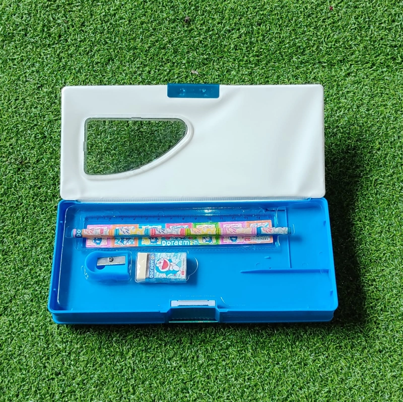 Product image Putra Stationery - Kotak Pensil Casing Motif Tmbul 1 Pcs Biru