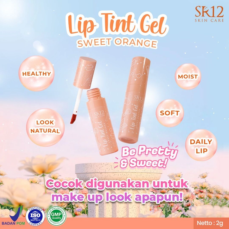 Product image SR12 Herbal Skincare - Lip TInt Gel Sweet Orange 2gr Sweet Orange