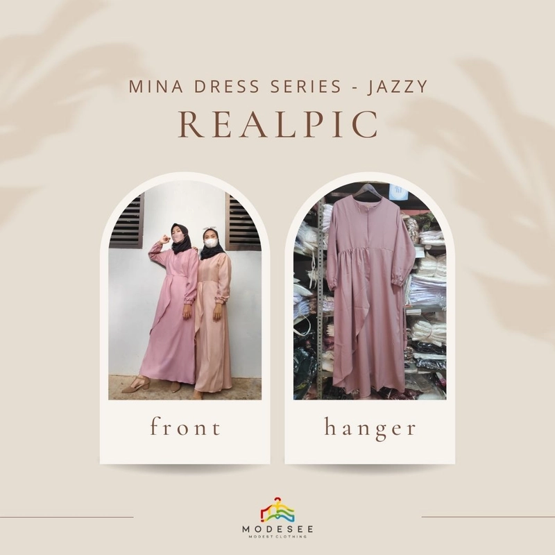 Product image Modesee - Mina Jazzy Plus Size 1X Dusty Pink