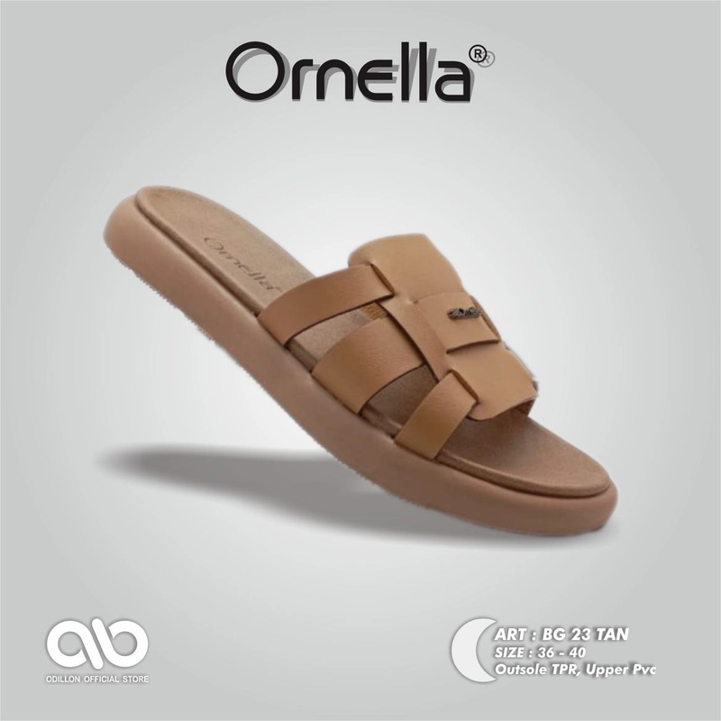 Product image Odillon - Ornella - BG 23 / Sandal Slip On Wanita 40 TAN