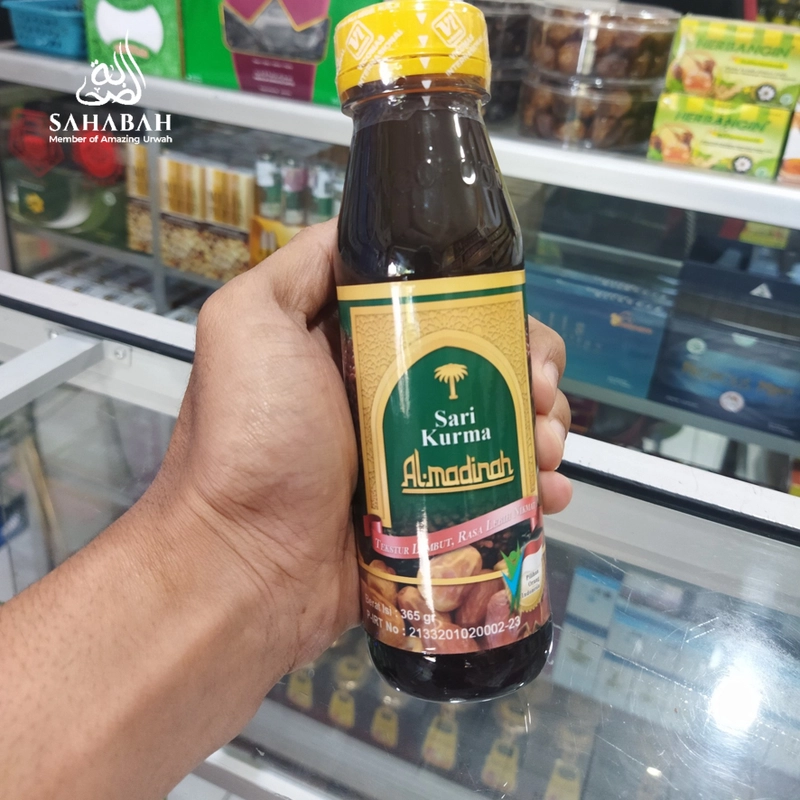 Product image Sahabah Store - Sari Kurma Al Madinah - Sari Kurma - Sari Buah Kurma - Ekstrak Kurma 365 gr Manis
