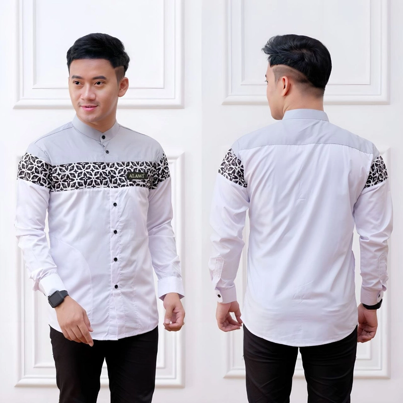 Product image Koko asakhi collection - KEMEJA KOKO PANJANG - YUDISTIRA - KOKO VARIAN TERBARU M PUTIH