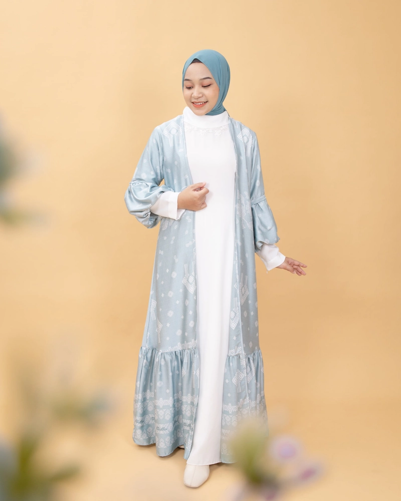 Product image Outer Gamis Wanita Dewasa Lunara Series M Light Tosca