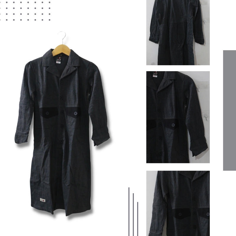 Product image Brandtastic - Gamis Wanita LT 4 XS Hitam Abu