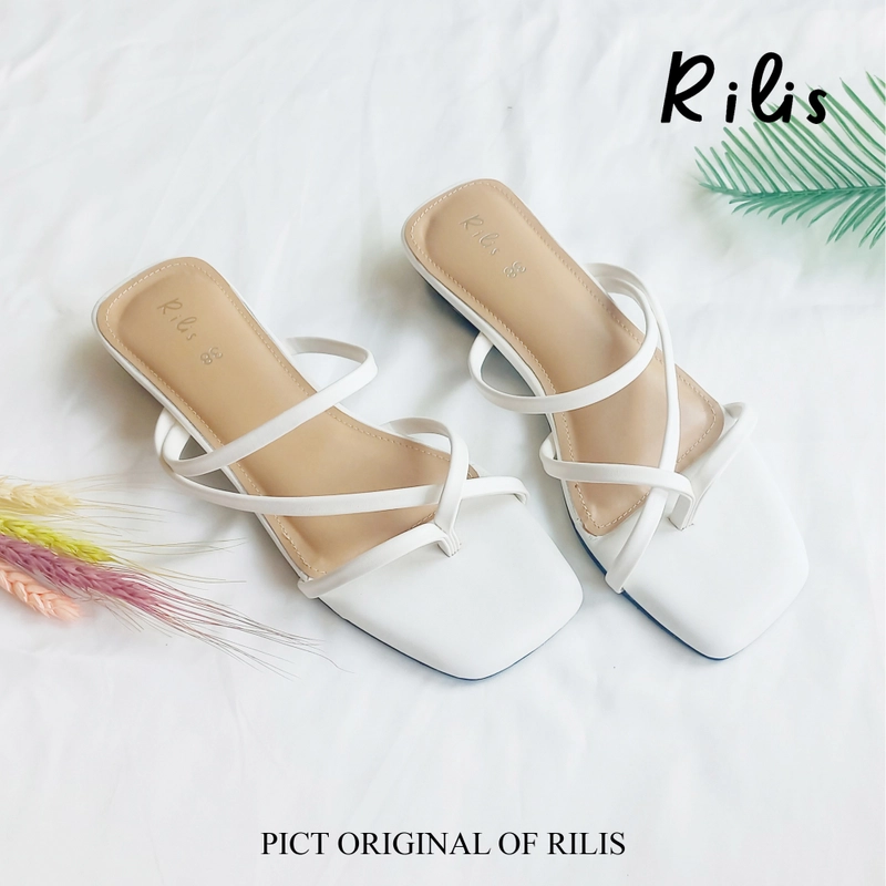 Product image Rilis - Sandal Wanita Larissa heels (Rilis 11) 37 Putih