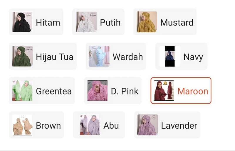 Product image Rizki Electronics - Mukena Dewasa Siti Khodijah Bahan Katun Mikro Premium Free Tas 1 PCS jawa