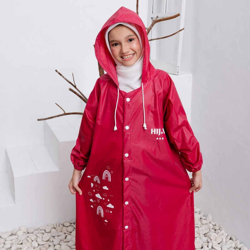 Product image South Legend - Jas Hujan Anak Premium Pink by Hijas S PINK