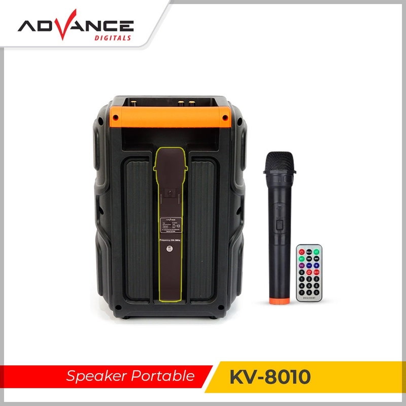 Product image Advance Digitals Indonesia - Speaker Meeting Bluetooth Advance KV 8010 8 inch Free Mic Wireless 8 inch Default