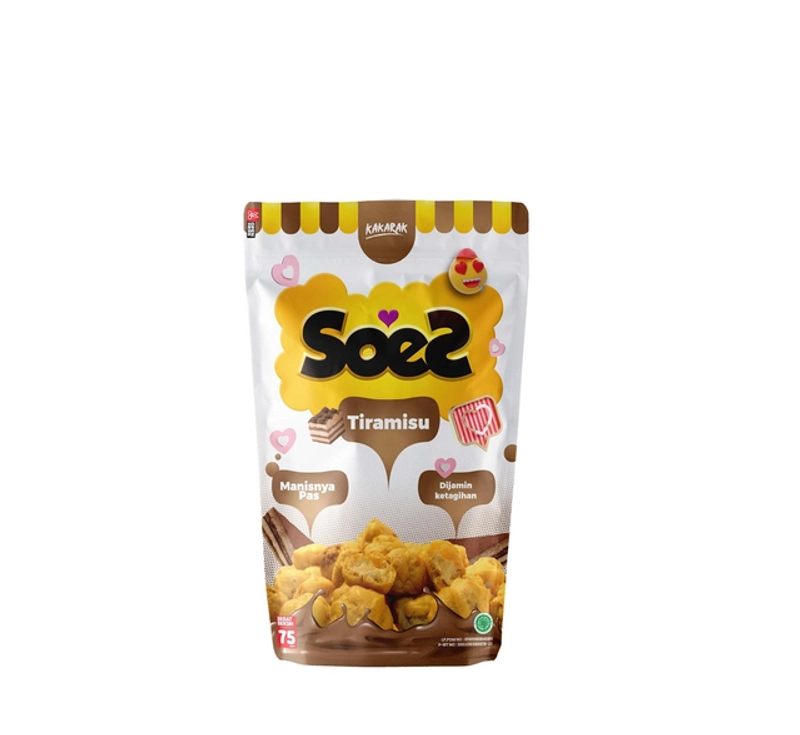 Product image Kakarak Official - Soes Lumer Makanan Ringan 75gr 4 pcs Mix