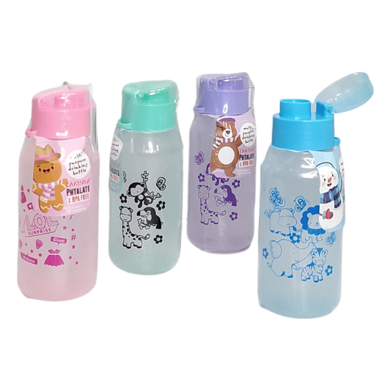 Product image KAHASIL - Botol Minum BPA Free 350ml Bottle Tempat Air Tutup FlipTop Souvenir Ulang Tahun Bingkisan KMJ190 TOSCA