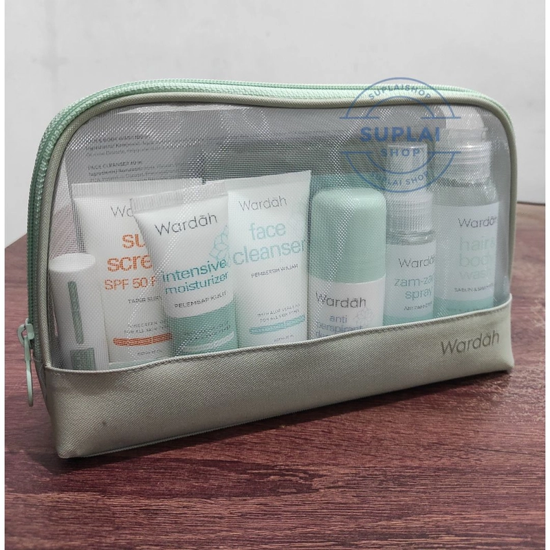 Product image SUPLAI SHOP - Paket Skin Care Wardah Kahf Travel Umrah Paket Lengkap