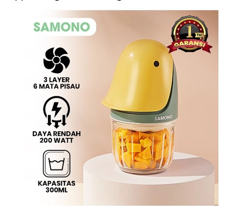 Product image UTAMAMEGA - Samono Chopper Magic Duck Penghalus Makanan Hemat Daya 200Watt SW-C200 Type SW-C200