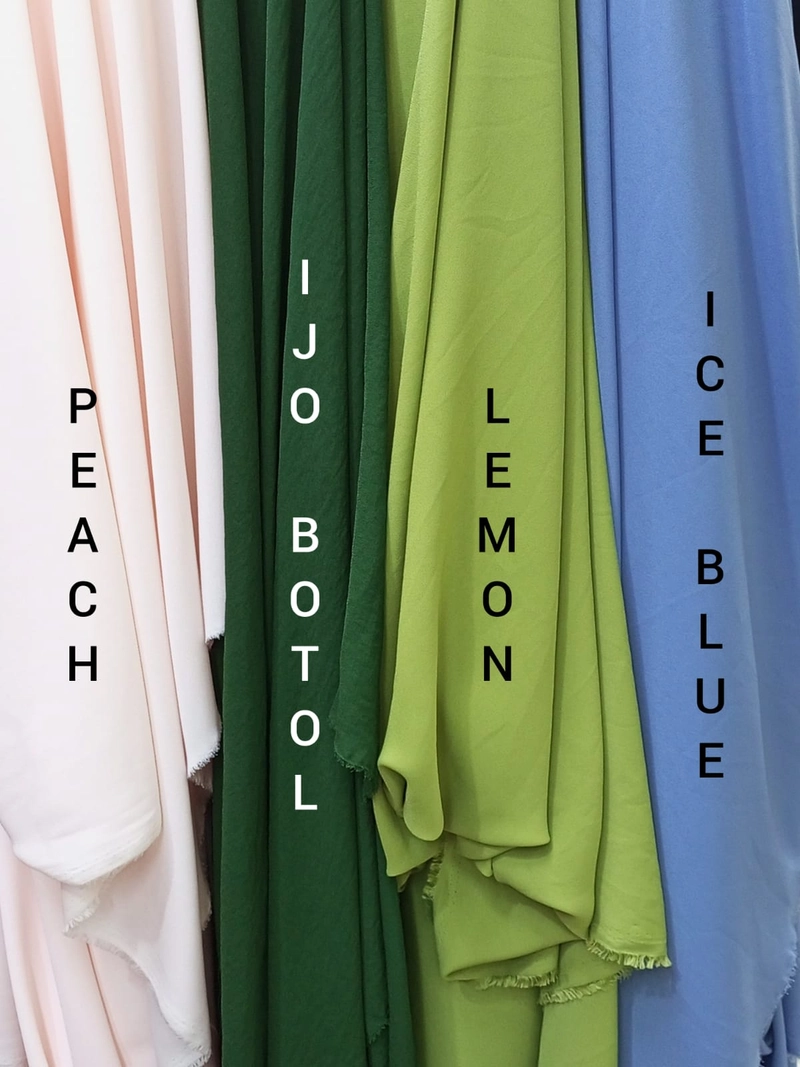 Product image Salamah 2 - Kain Ceruti Zara ½meter peach