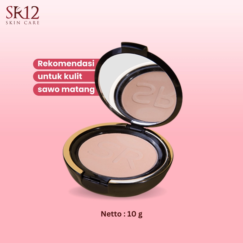 Product image SR12 Daily Cover Bedak Padat SPF 20 Full Coverage Tahan Lama 10 gr Beige