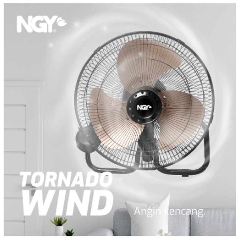 Product image UTAMAMEGA - Kipas Angin Lantai Dinding Besi 12 inch Nagoya NG-12DW Type NG-12DW