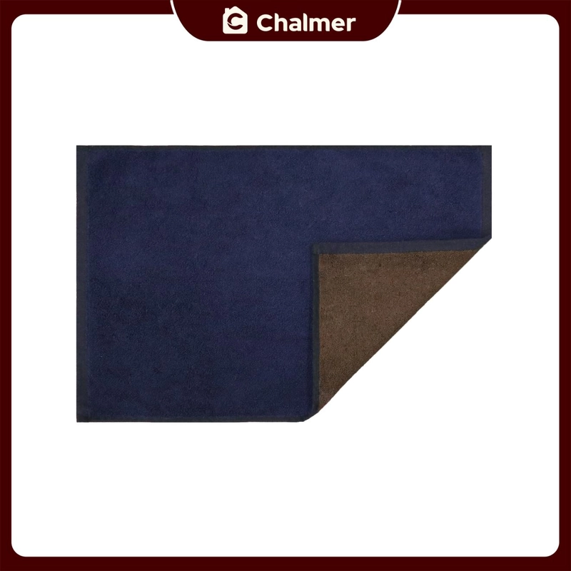 Product image Chalmer - Keset Chalmer 40 x 60 cm Keset Handuk Bolak Balik 2 Warna 40x60cm Navy