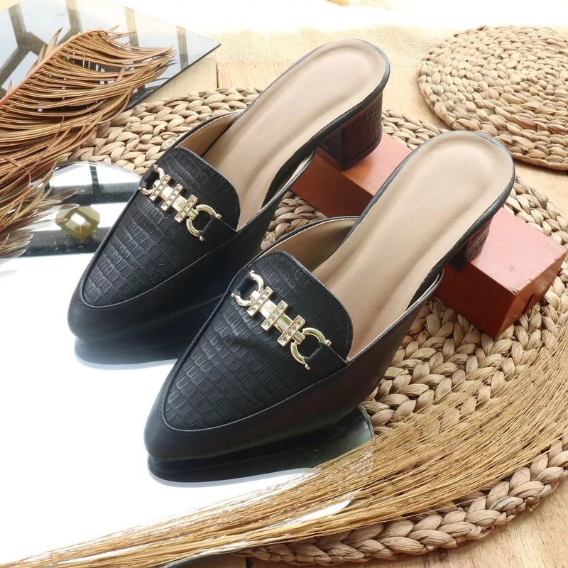 Product image Koekita - Koekita Edrea Mules Hels Wanita 5 cm 40 Hitam