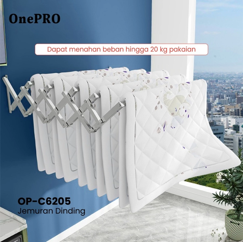 Product image One Pro - Jemuran Dinding OnePro OP-C6205 5000 silver