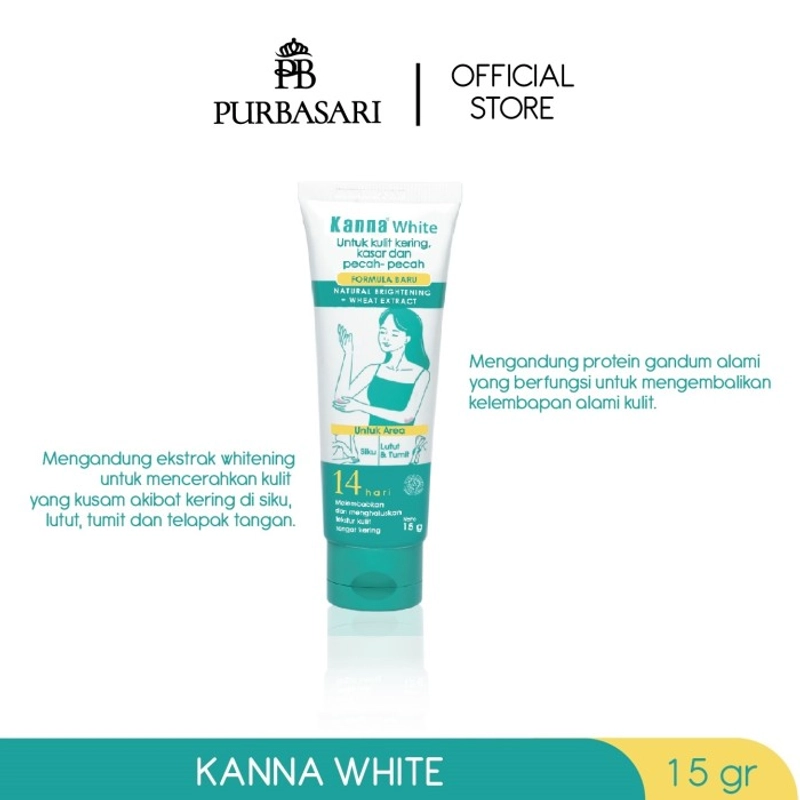 Product image Purbasari - KANNA WHITE NEW 15gr WHITE NEW