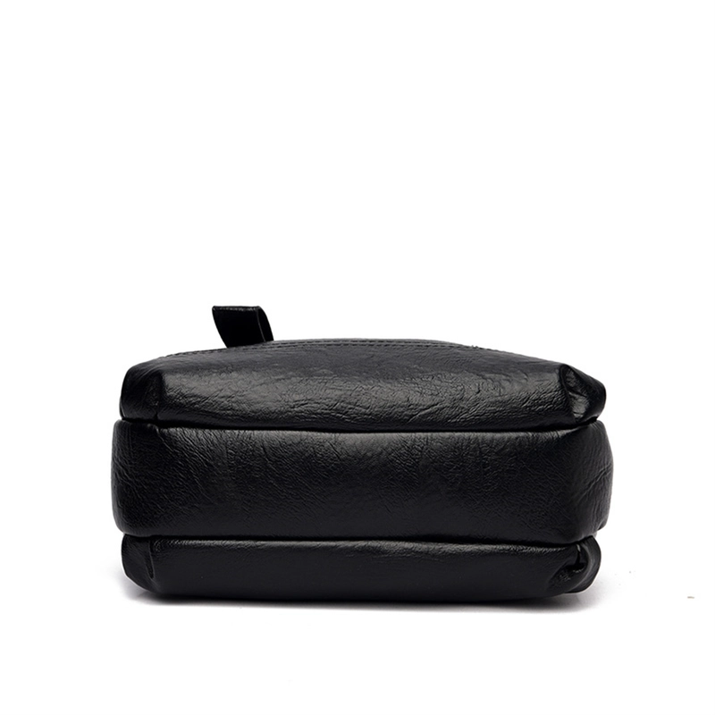 Product image Tas Selempang dan Bahu Wanita Shireen Sling Bag Bahan Semikulit Sintesisi Banyak Saku Banyak Warna Medium Hitam