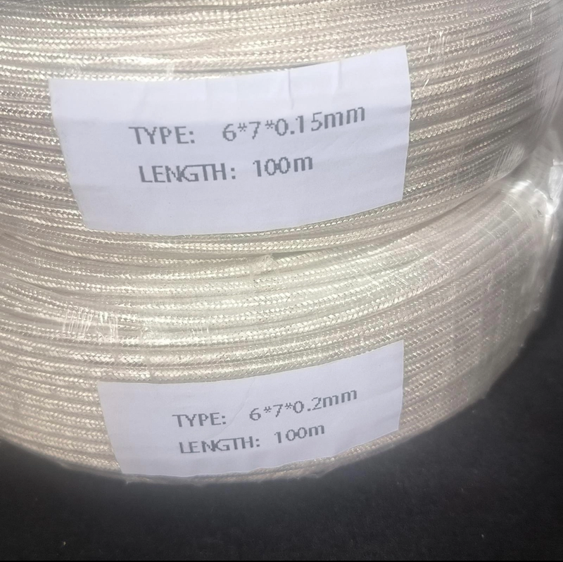 Product image Sparepart Industri - 6 Core Wire Teflon cable extension PT100 Kabel Ekstensi PT100 40 gram 6*7/0.15mm