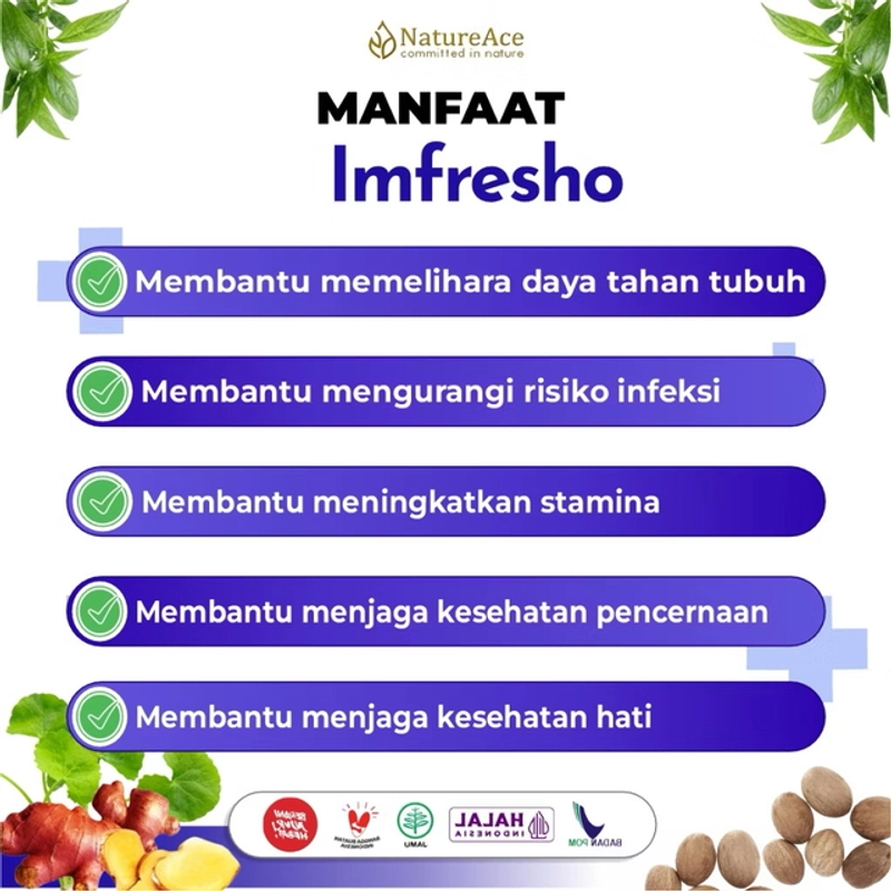 Product image Nature Ace - Imfresho 20 Kapsul