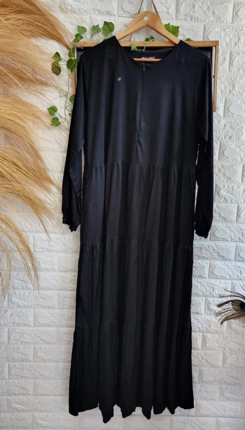 Product image AL Irsyad Store - GAMIS LUNA RAYON TWILL M BLACK