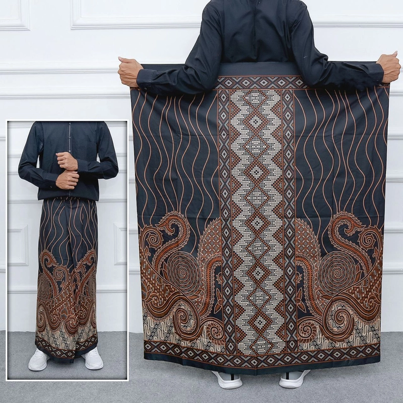 Product image Kois Batik - Sarung Pria Santri Dewasa Bagus Banget Anti Luntur Motif gus afidz Sarung Dewasa Sarung gus afidz