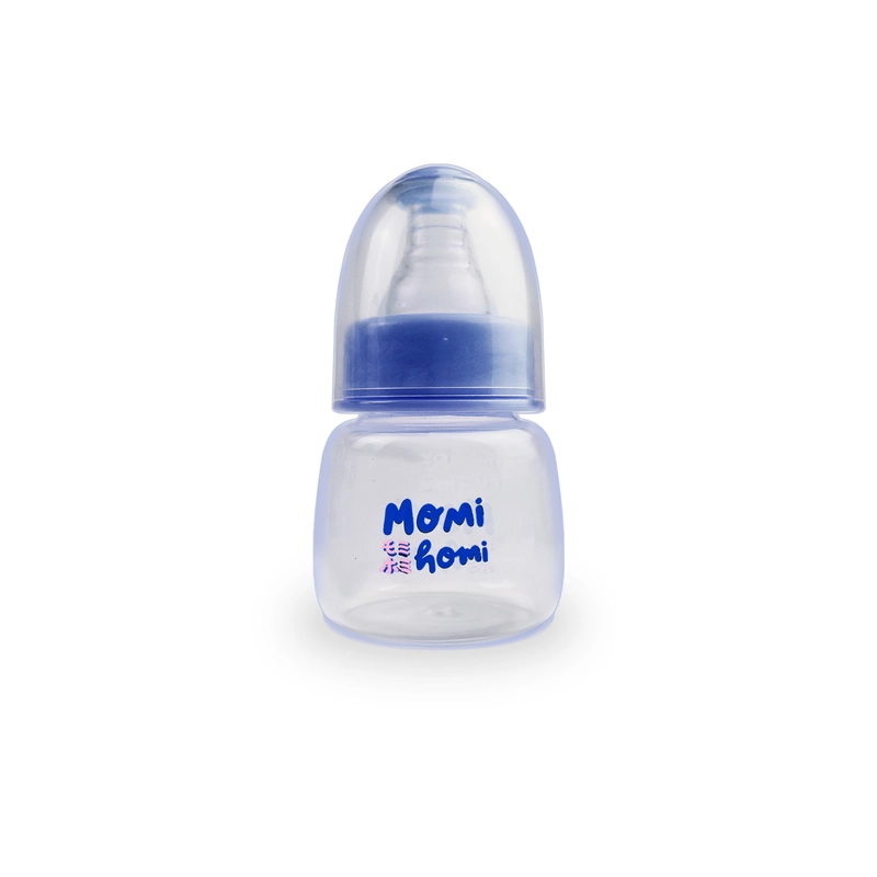 Product image MOMI HOMI - Botol Dot Susu Bayi 06 - 60ML / 150ml / 280ml Set Gagang Sedotan Anti Colic 60ML ABU MUDA