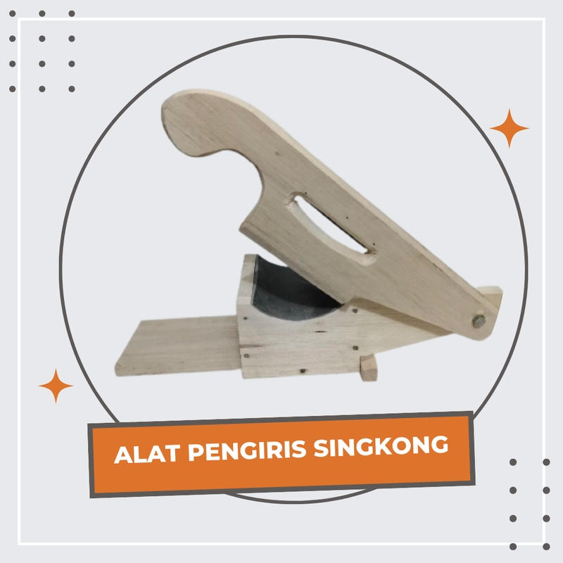 Product image Raqilla - Alat Pengiris Keripik Singkong - Pemotong Kerupuk - Parutan Serbaguna - Alat Iris Multifungsi Pengiris Singkong 1 buah