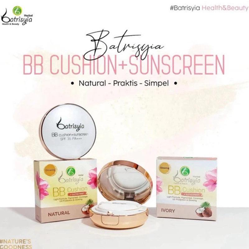 Product image Batrisyia - BB Cushion + Suncreen 15gr Ivory
