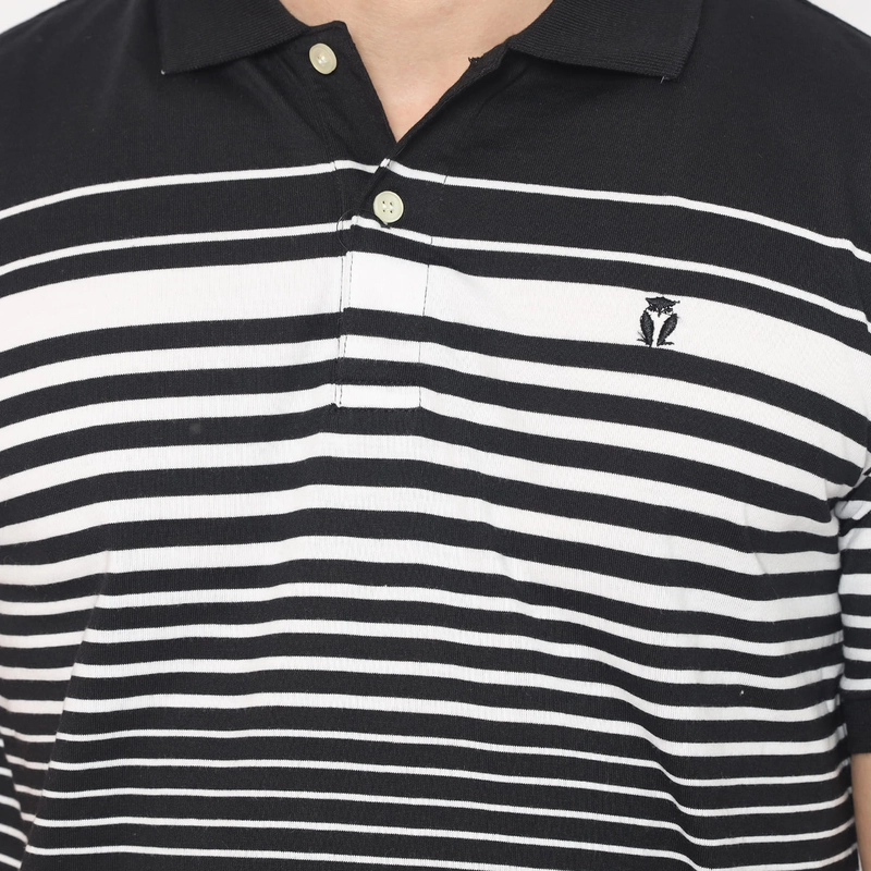 Product image MATSUDA APPAREL - MATSUDA Kaos Polo Shirt Pria Kerah Ise M (LD 104 CM) BLACK