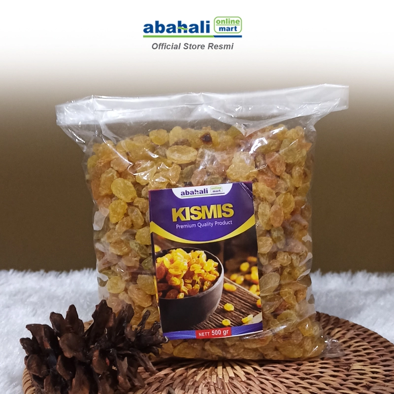 Product image Abahali Mart - Kismis Simin Asam Manis 500g Buah Pilihan Manis Alami Cocok untuk Camilan dan Campuran Masakan 500gr Asam Manis