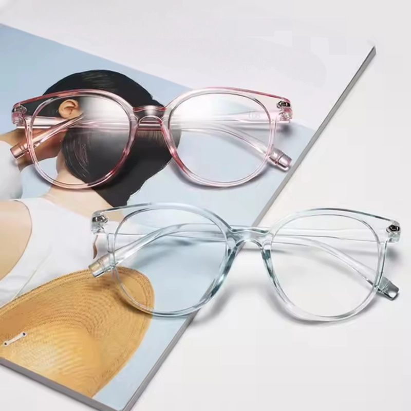 Product image KAHASIL - Kacamata Wanita Pria Anti Radiasi Frame Transparan Bening KH012 BLUE all variant