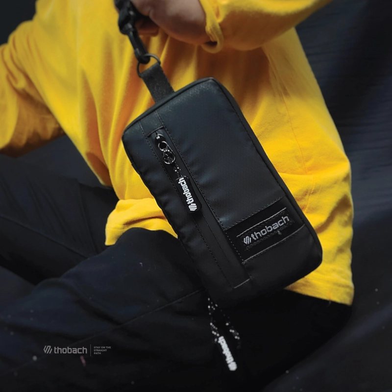 Product image Thobach official - THOBACH Sling Bag / Sling Pouch Anti Air Waterproof CORTEZ 100 gr Hitam