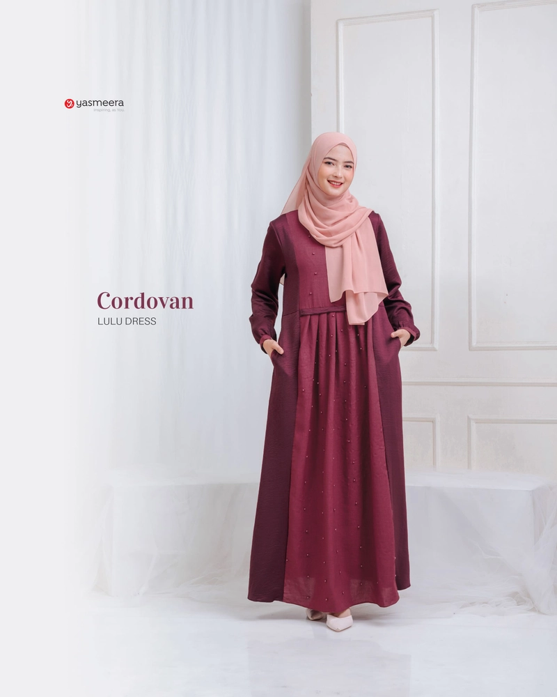 Product image Yasmeera Official - Gamis Lulu 3XL CORDOVAN