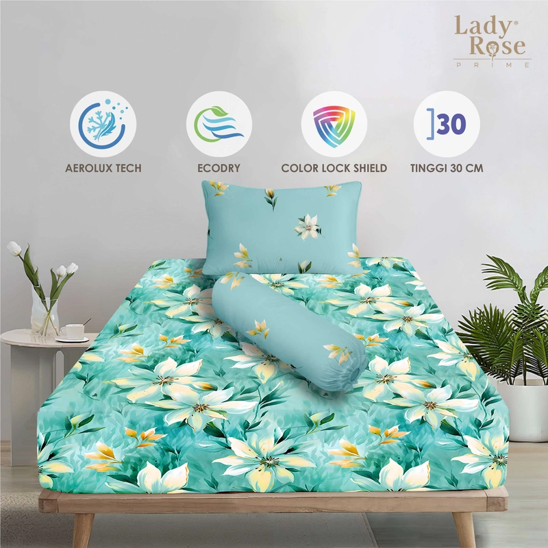 Product image LADY ROSE OFFICIAL - Lady Rose Prime Bed Cover Set Eliana 120x200x30 Single 120