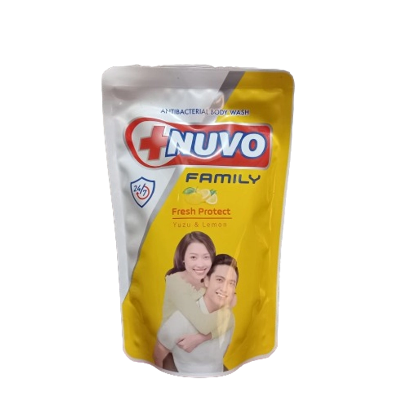 Product image Kayfa Shop - Nuvo Family Sabun Mandi Cair 400 ml / Antibacterial body wash 400ml Fresh protect